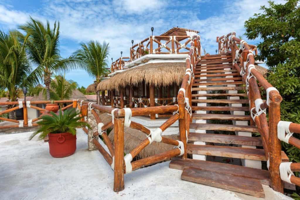 Rooftop area at Para Ti Hotels