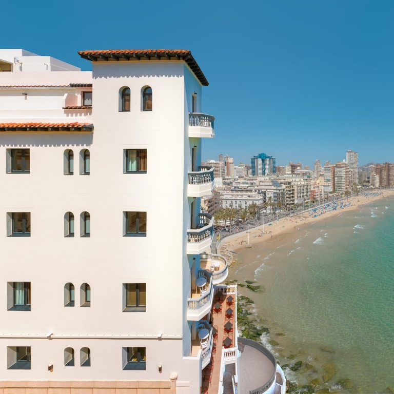 the stunning gastro boutique hotel overlooking the shoreline in benidorm