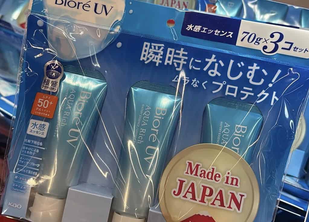 biore uv sunscreen